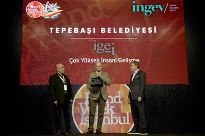 TEPEBAŞI EN BÜYÜK 161 İLÇE ARASINDA 8. OLDU
