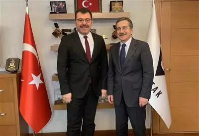 BAŞKAN ATAÇ'TAN TÜBİTAK'A ZİYARET